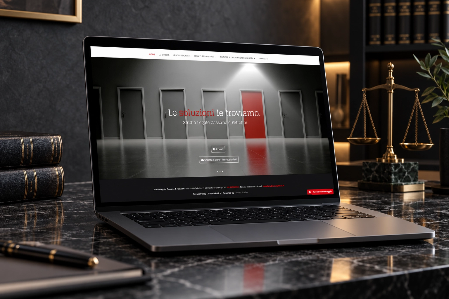 Progetto web del portfolio Neweb, esempio 05