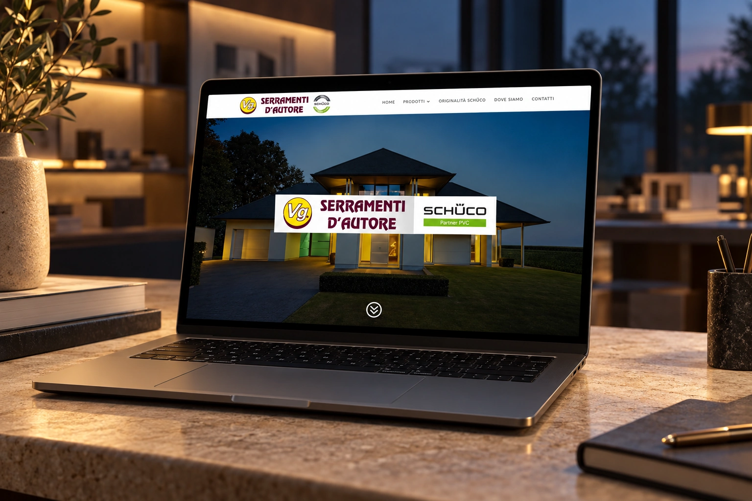 Progetto web del portfolio Neweb, esempio 07