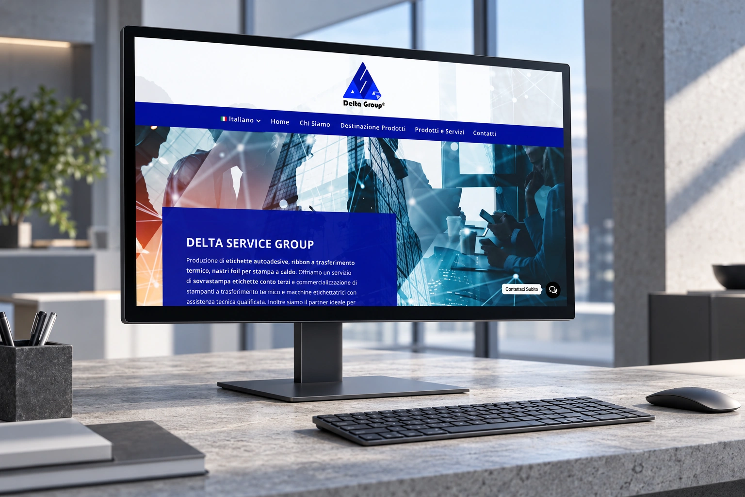 Progetto web del portfolio Neweb, esempio 13