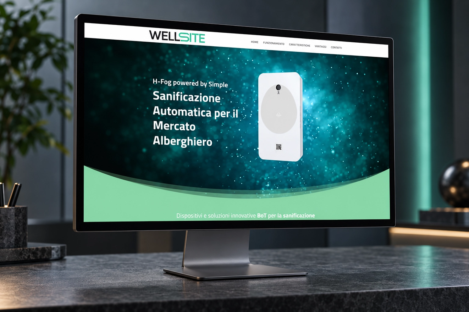 Progetto web del portfolio Neweb, esempio 14