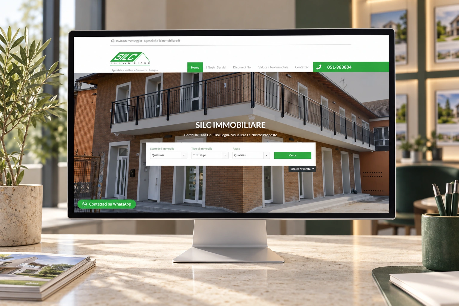 Progetto web del portfolio Neweb, esempio 19