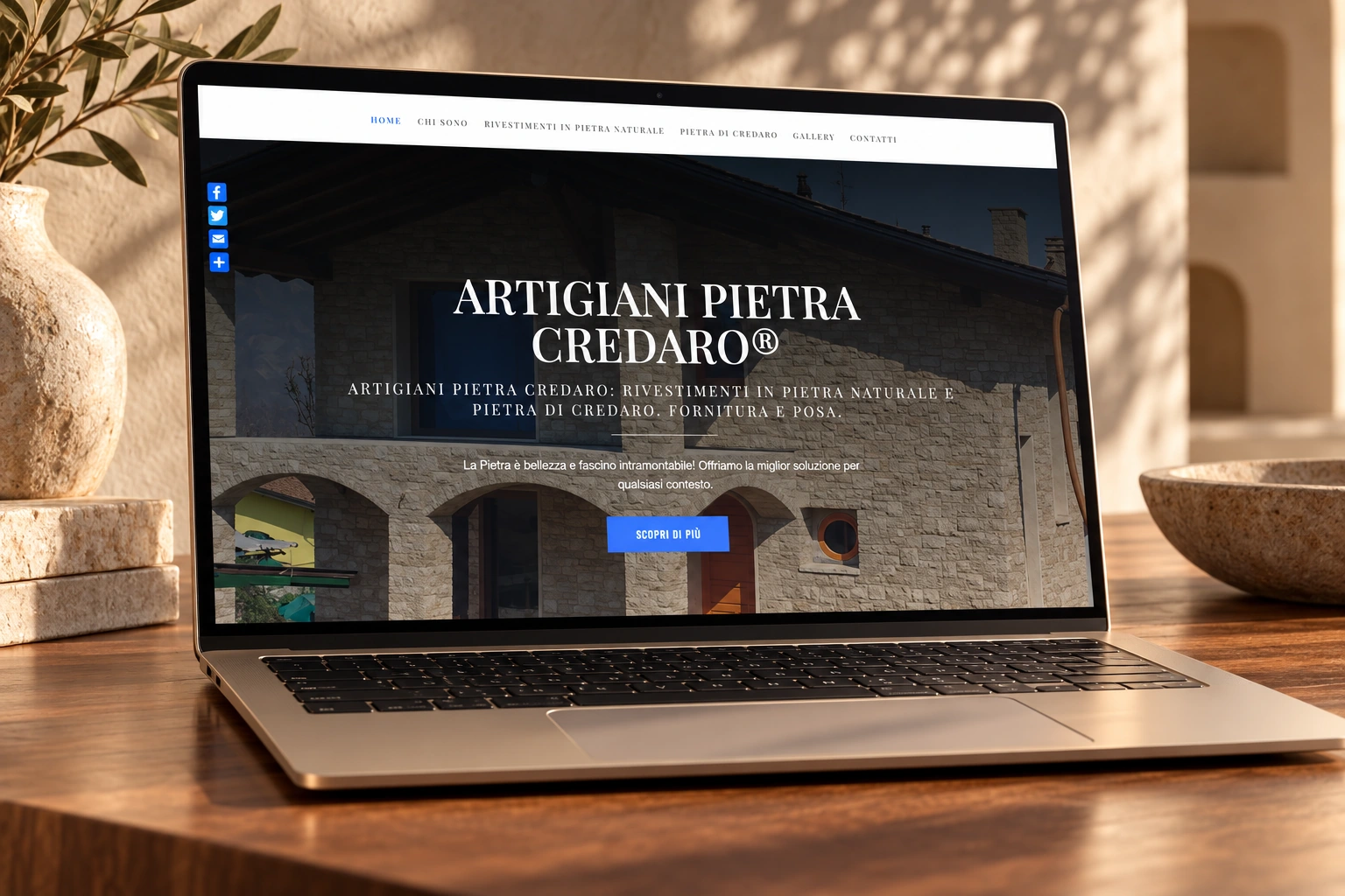 Progetto web del portfolio Neweb, esempio 27