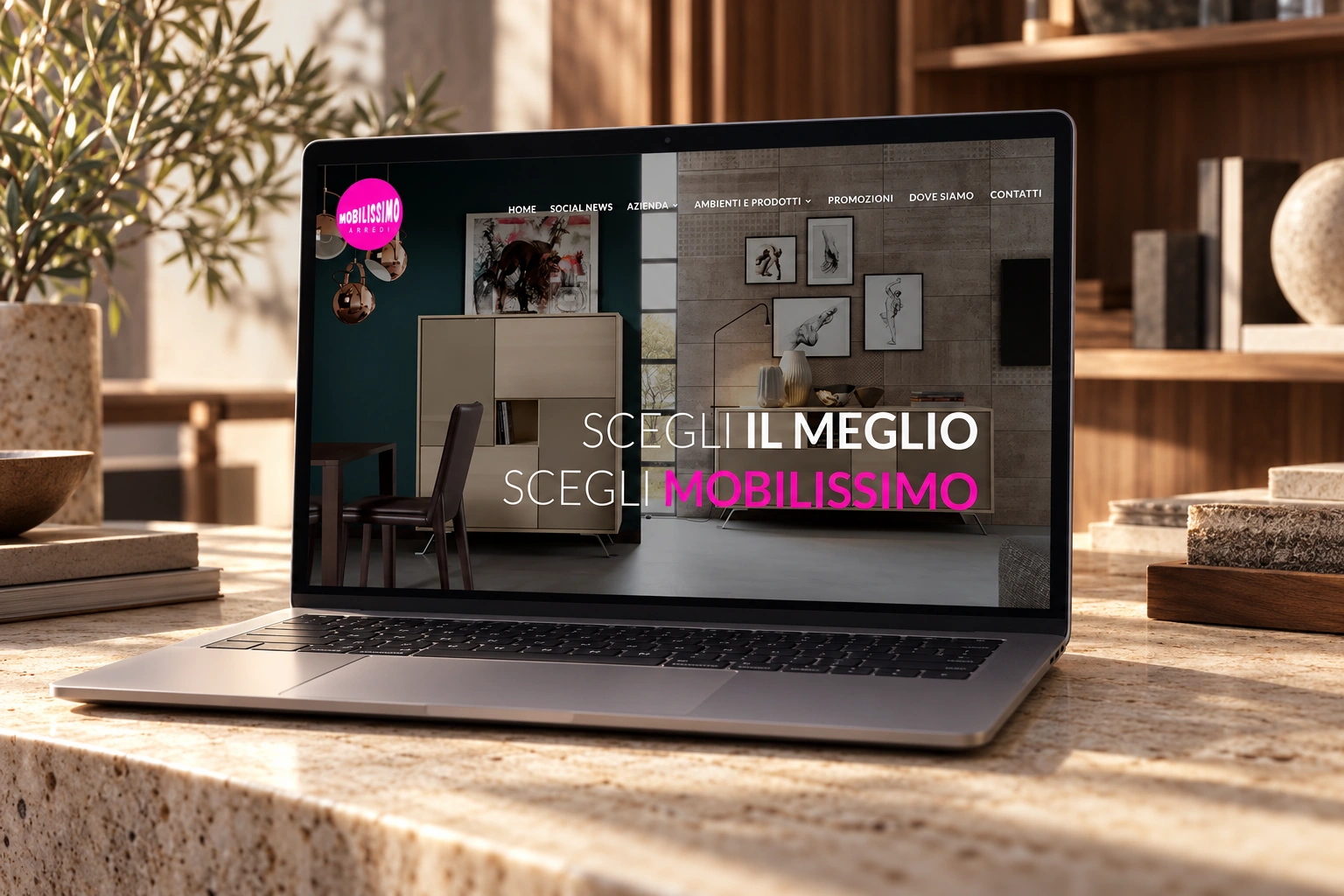 Progetto web del portfolio Neweb, esempio 31