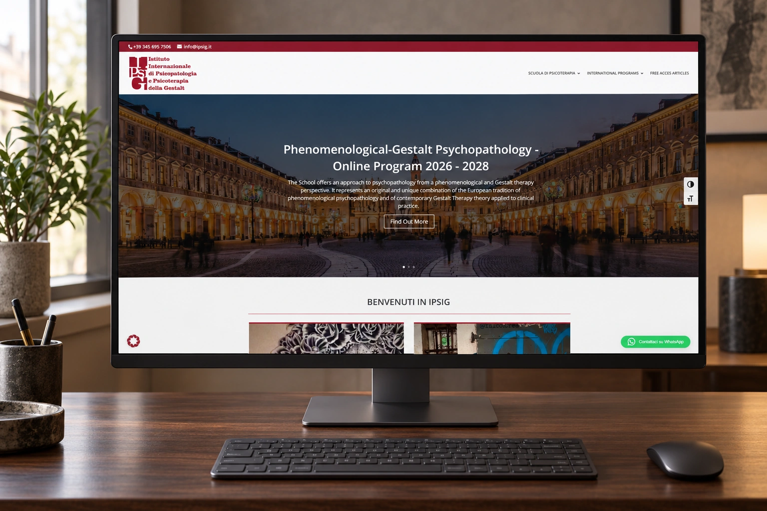Progetto web del portfolio Neweb, esempio 34