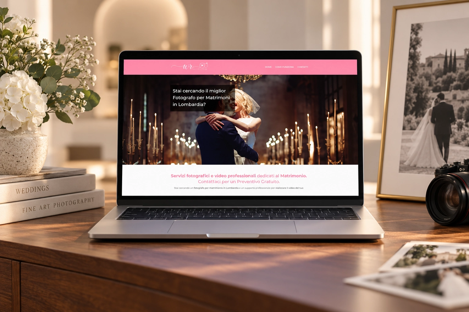 Progetto web del portfolio Neweb, esempio 35