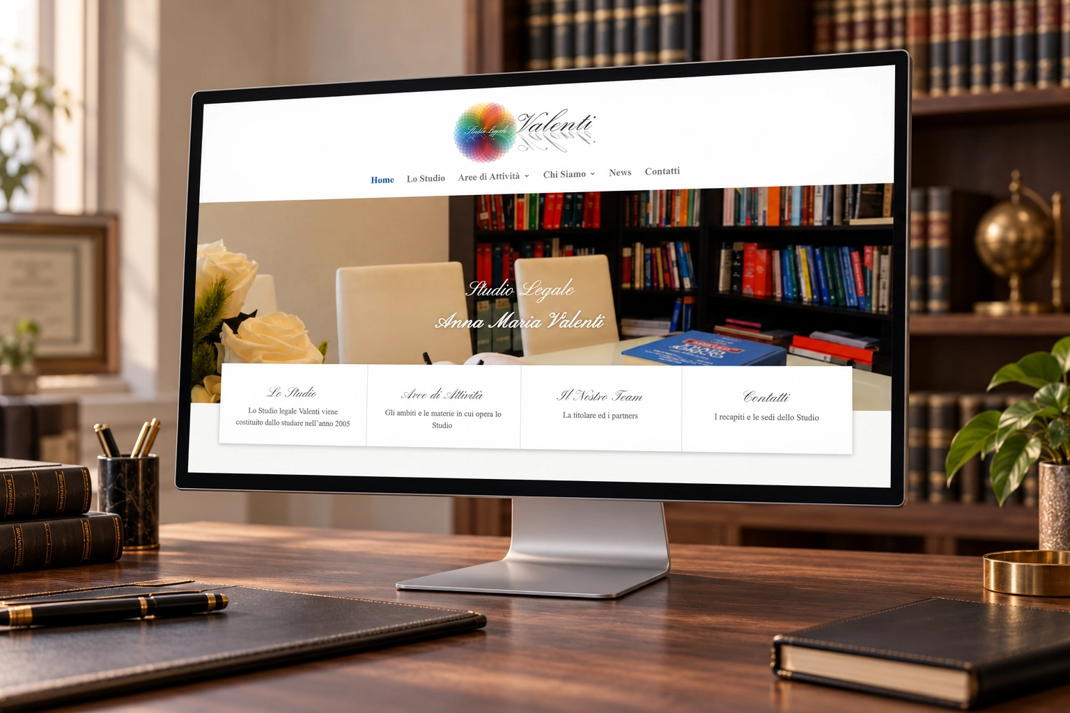Progetto web del portfolio Neweb, esempio 39
