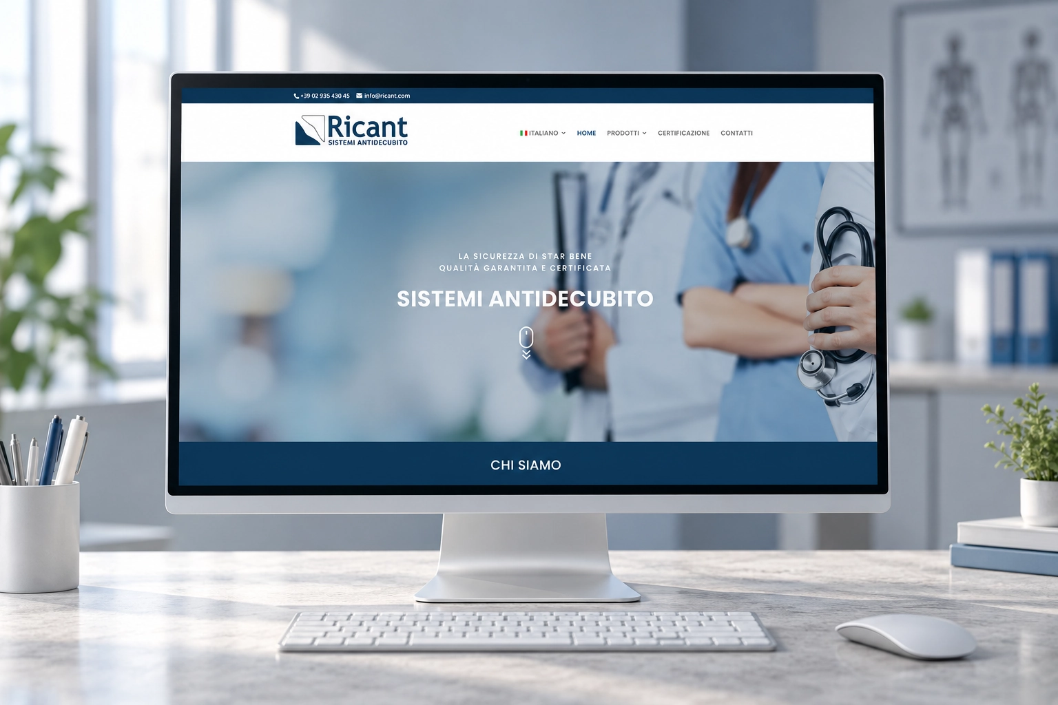 Progetto web del portfolio Neweb, esempio 43