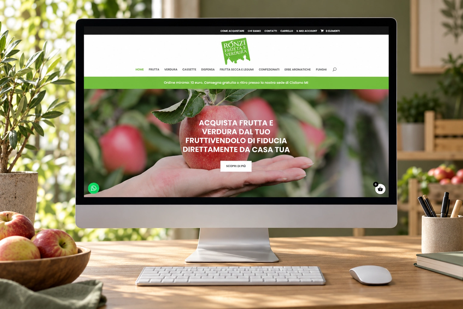 Progetto web del portfolio Neweb, esempio 44