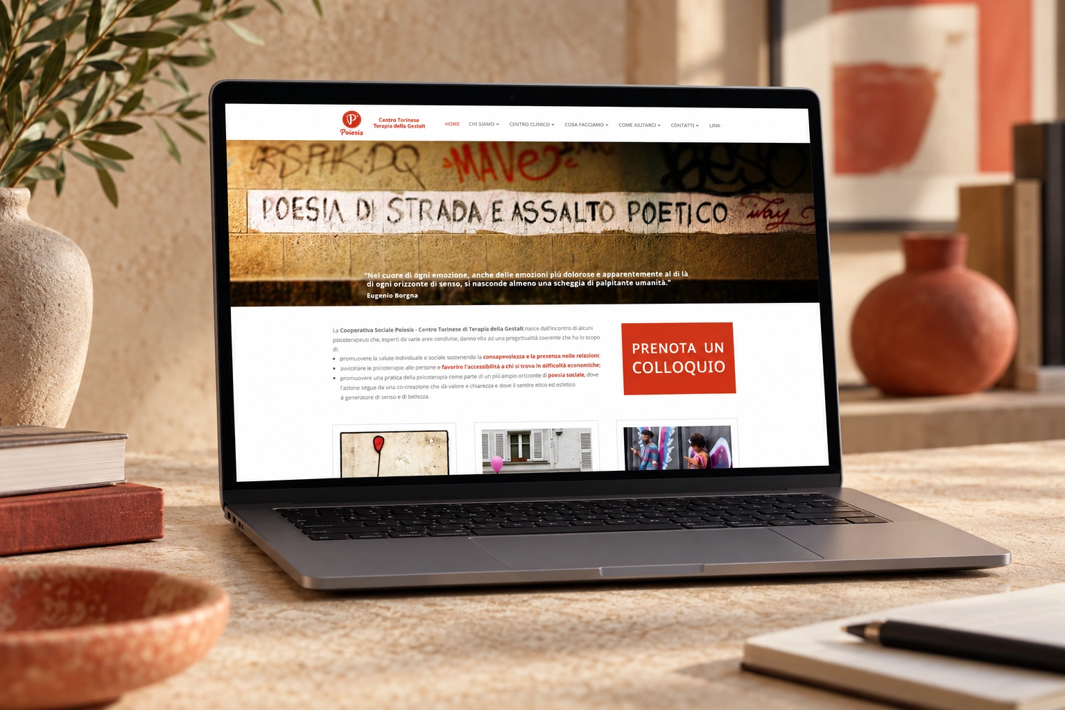 Progetto web del portfolio Neweb, esempio 46