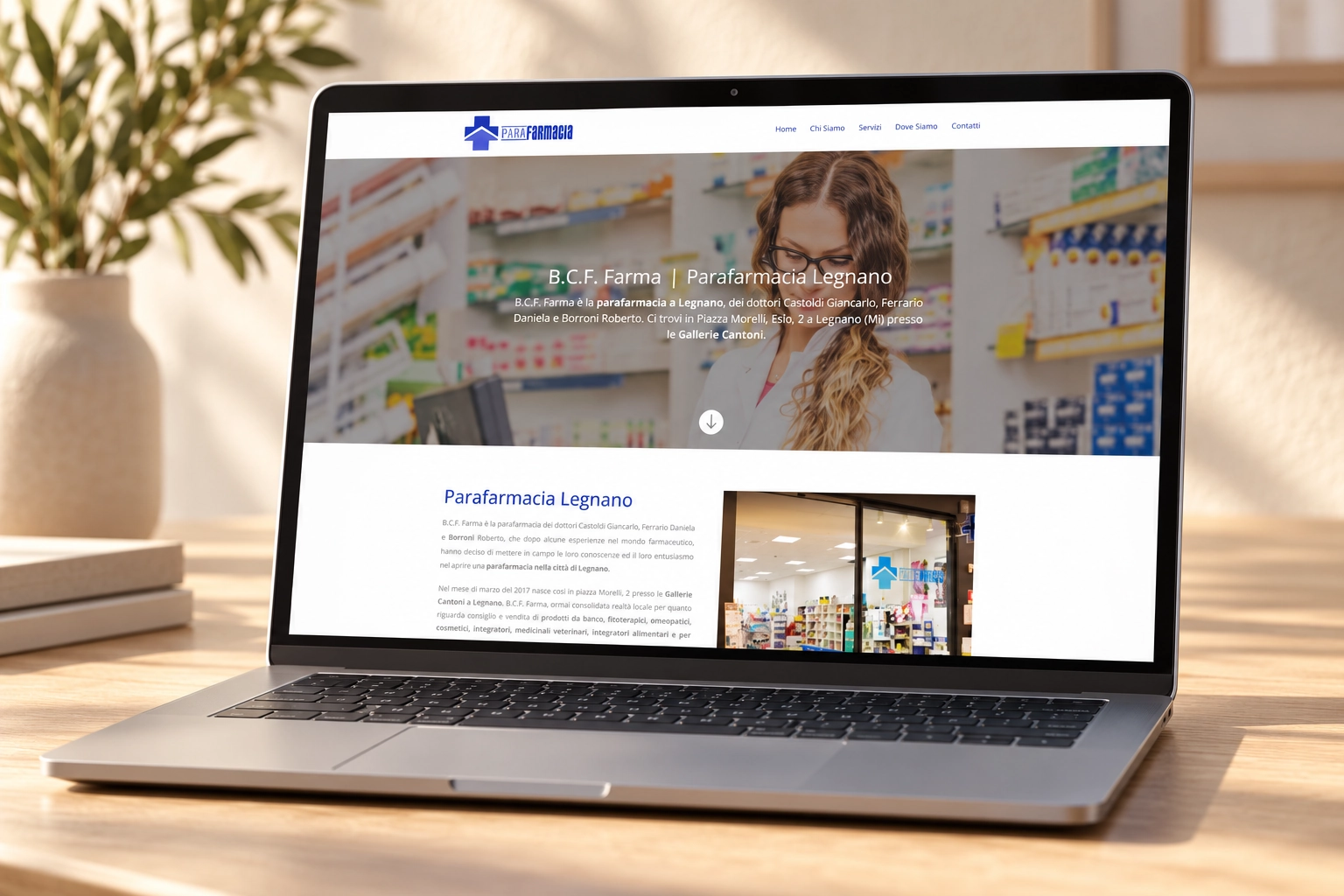 Progetto web del portfolio Neweb, esempio 49