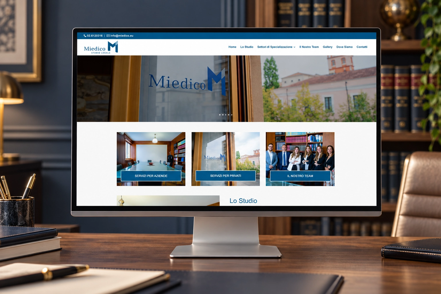 Progetto web del portfolio Neweb, esempio 51