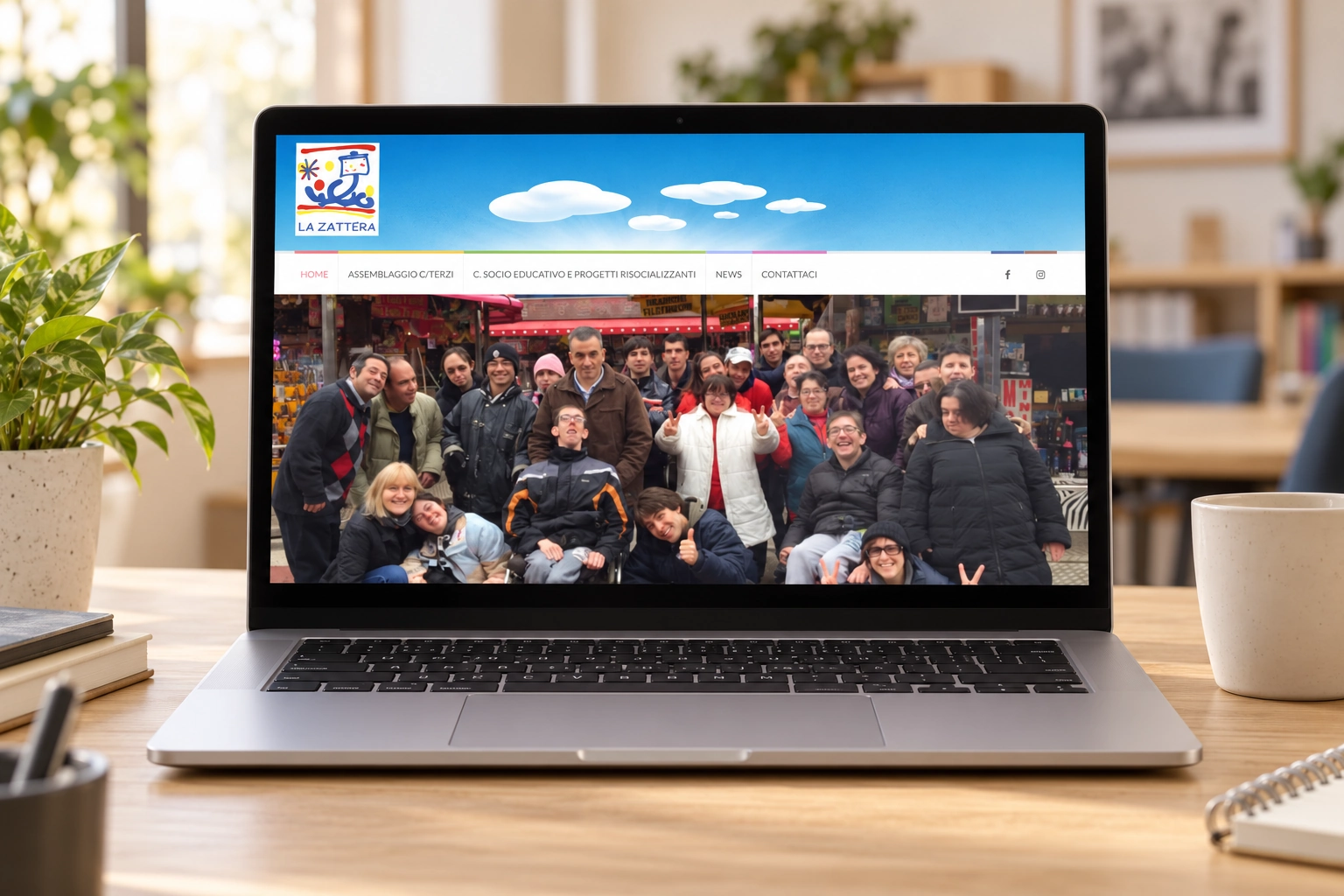 Progetto web del portfolio Neweb, esempio 54