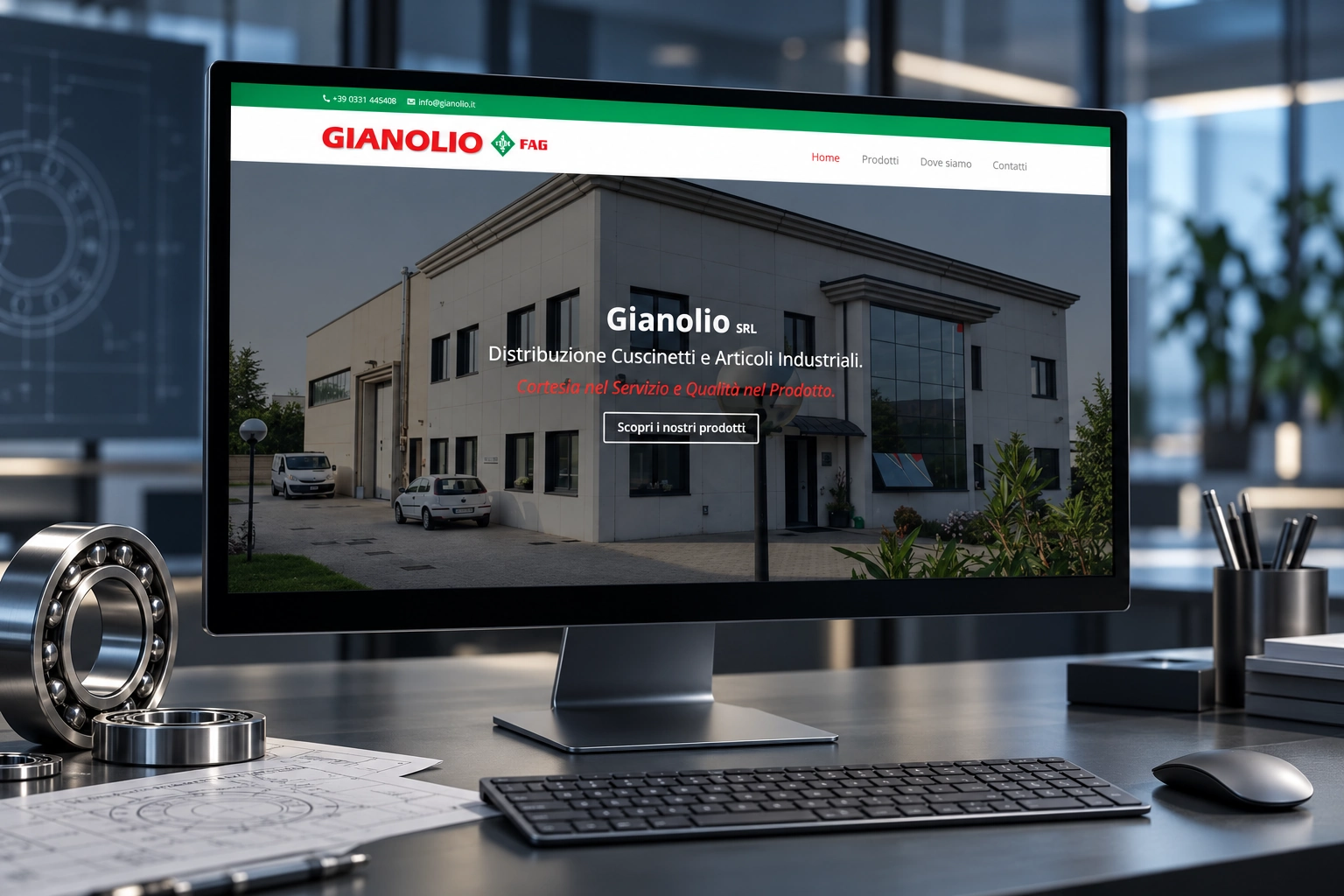 Progetto web del portfolio Neweb, esempio 55