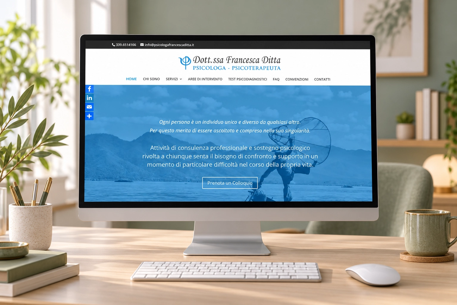 Progetto web del portfolio Neweb, esempio 58