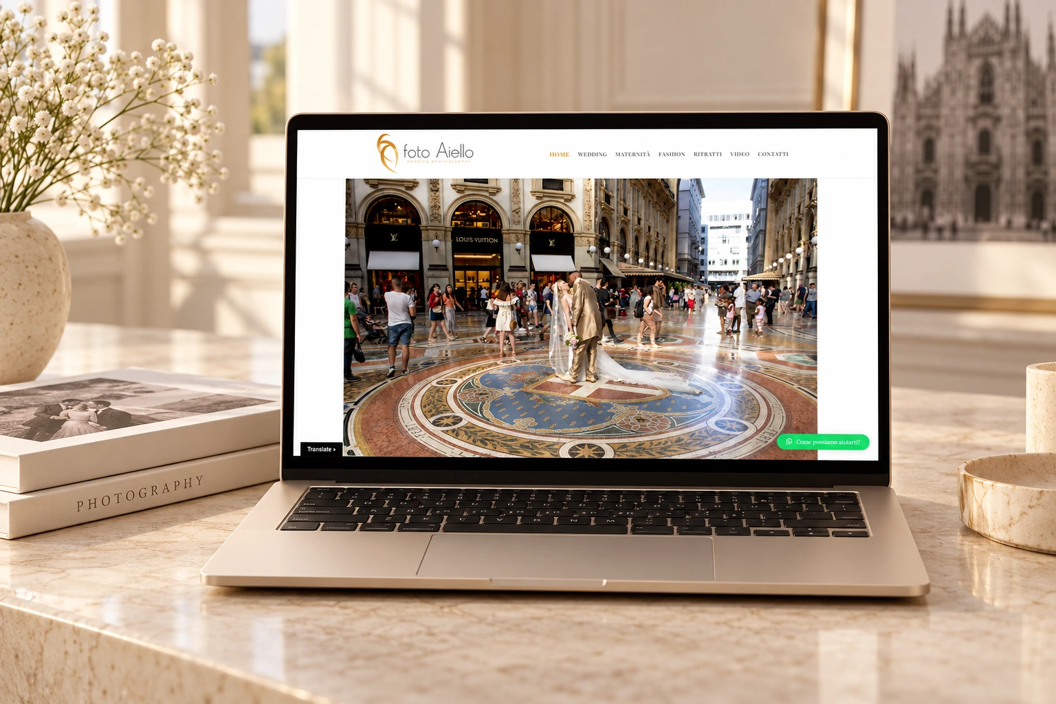 Progetto web del portfolio Neweb, esempio 61