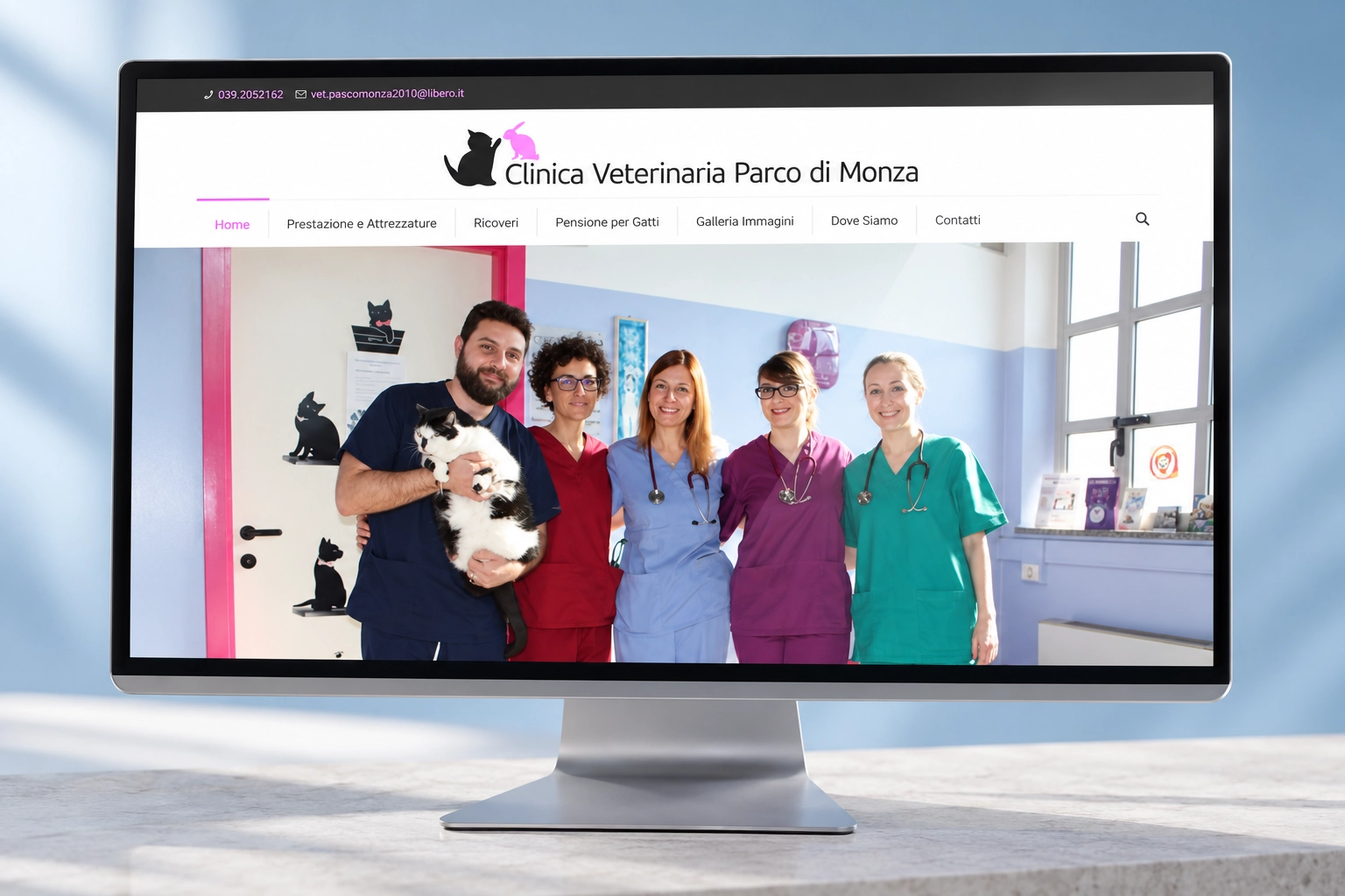 Progetto web del portfolio Neweb, esempio 73