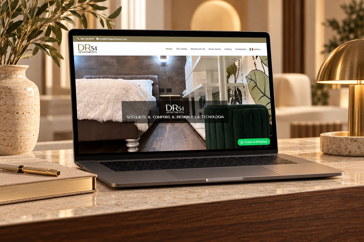 Progetto web del portfolio Neweb, esempio 74
