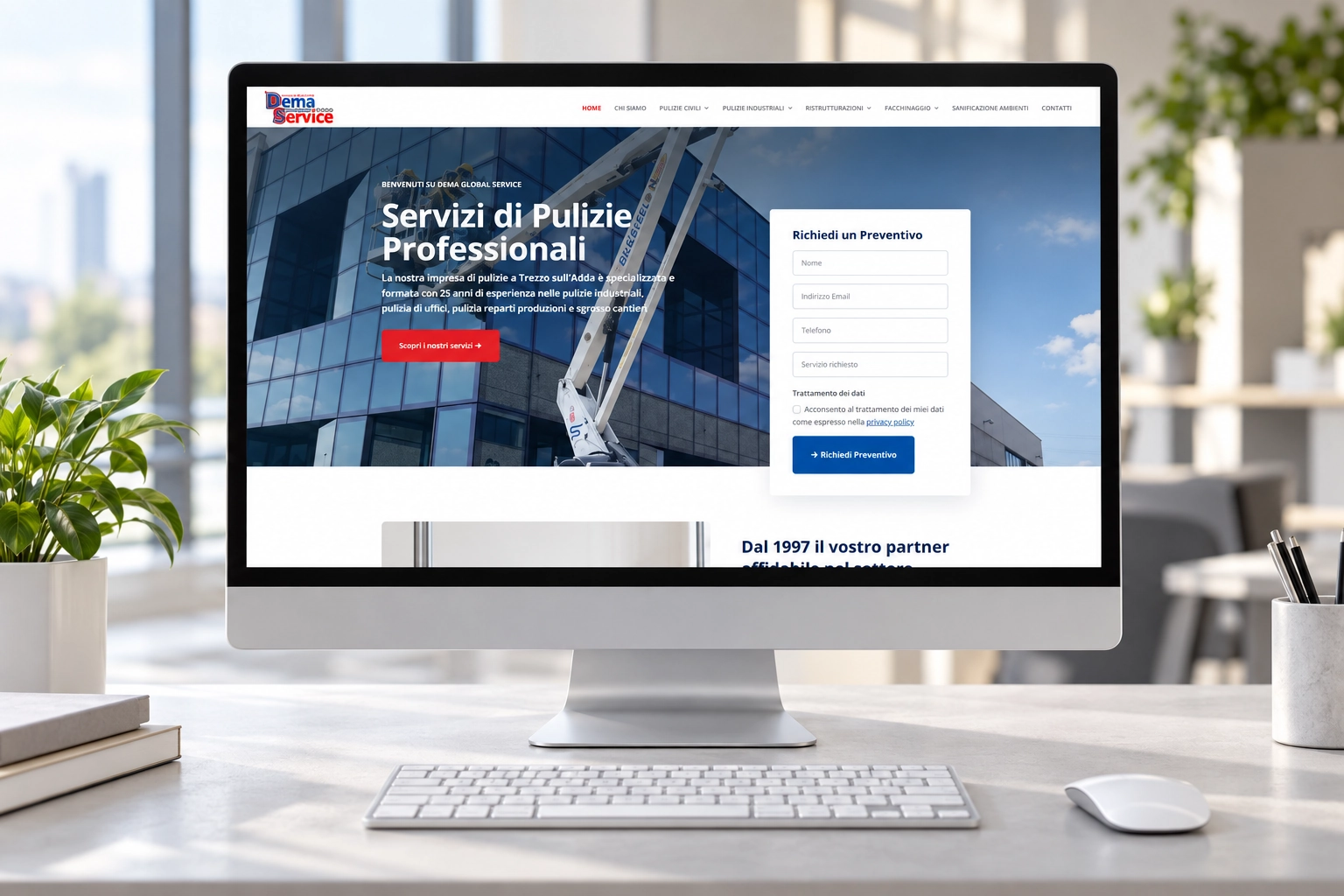 Progetto web del portfolio Neweb, esempio 75