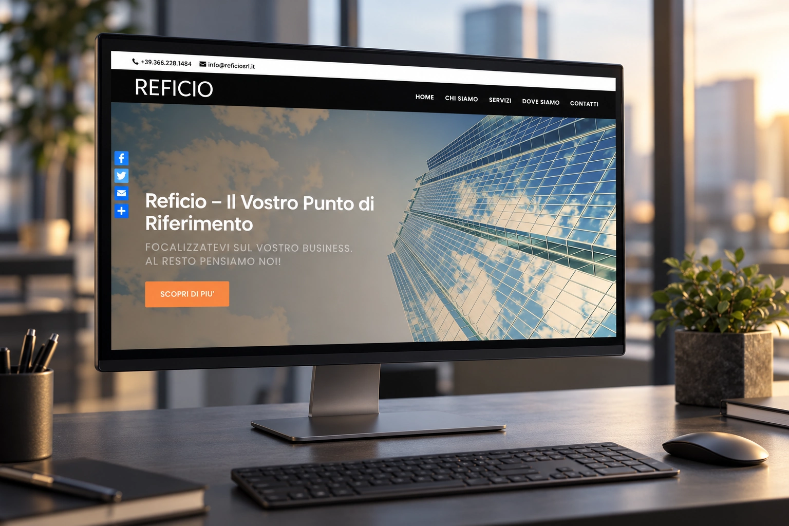 Progetto web del portfolio Neweb, esempio 78