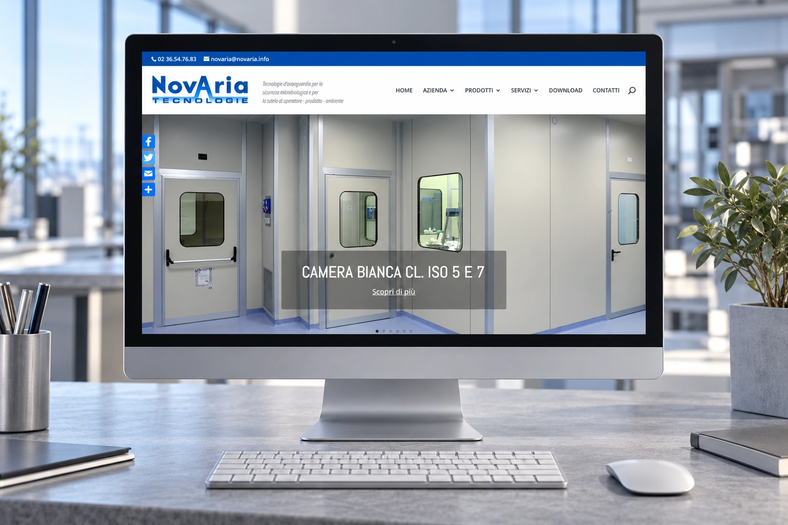 Progetto web del portfolio Neweb, esempio 79
