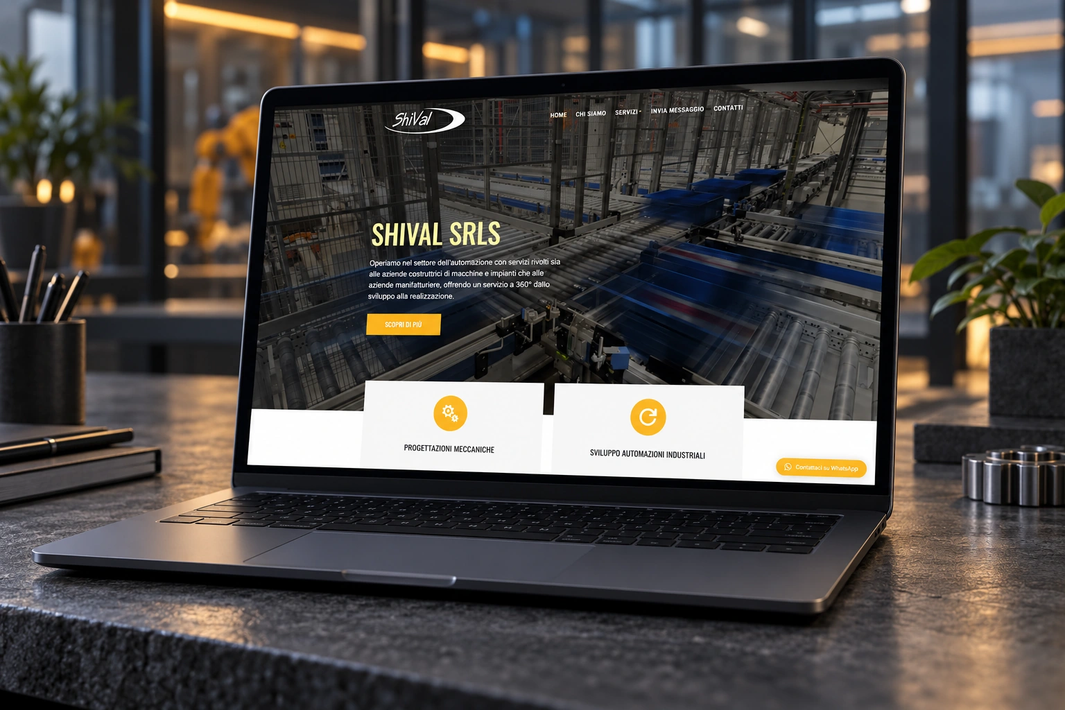 Progetto web del portfolio Neweb, esempio 80