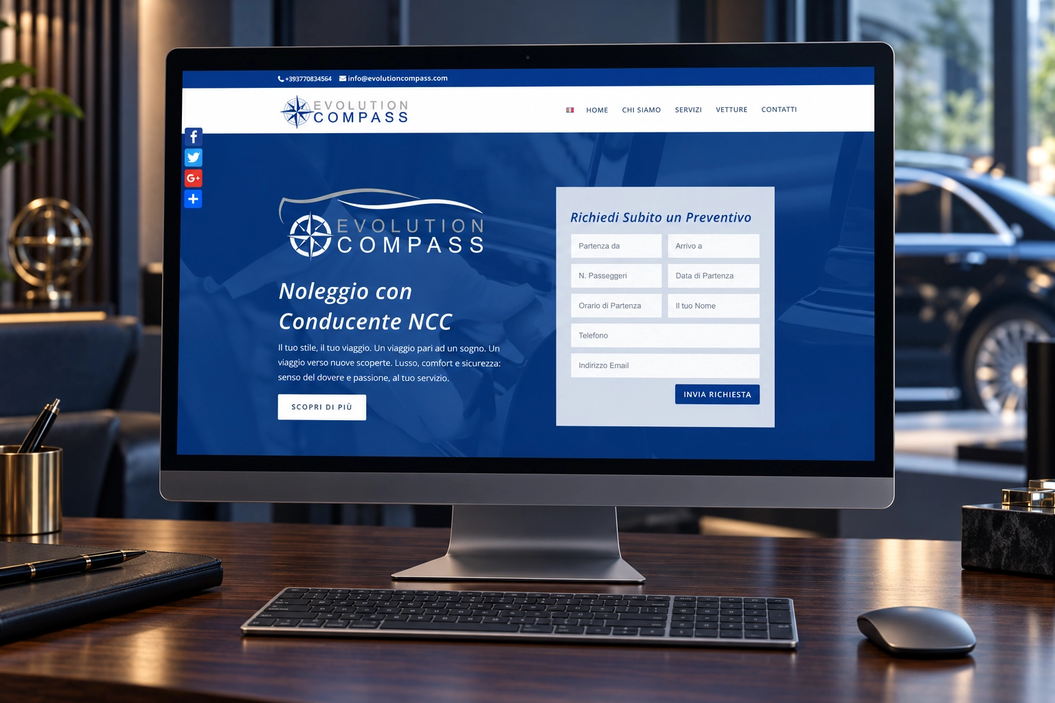 Progetto web del portfolio Neweb, esempio 82