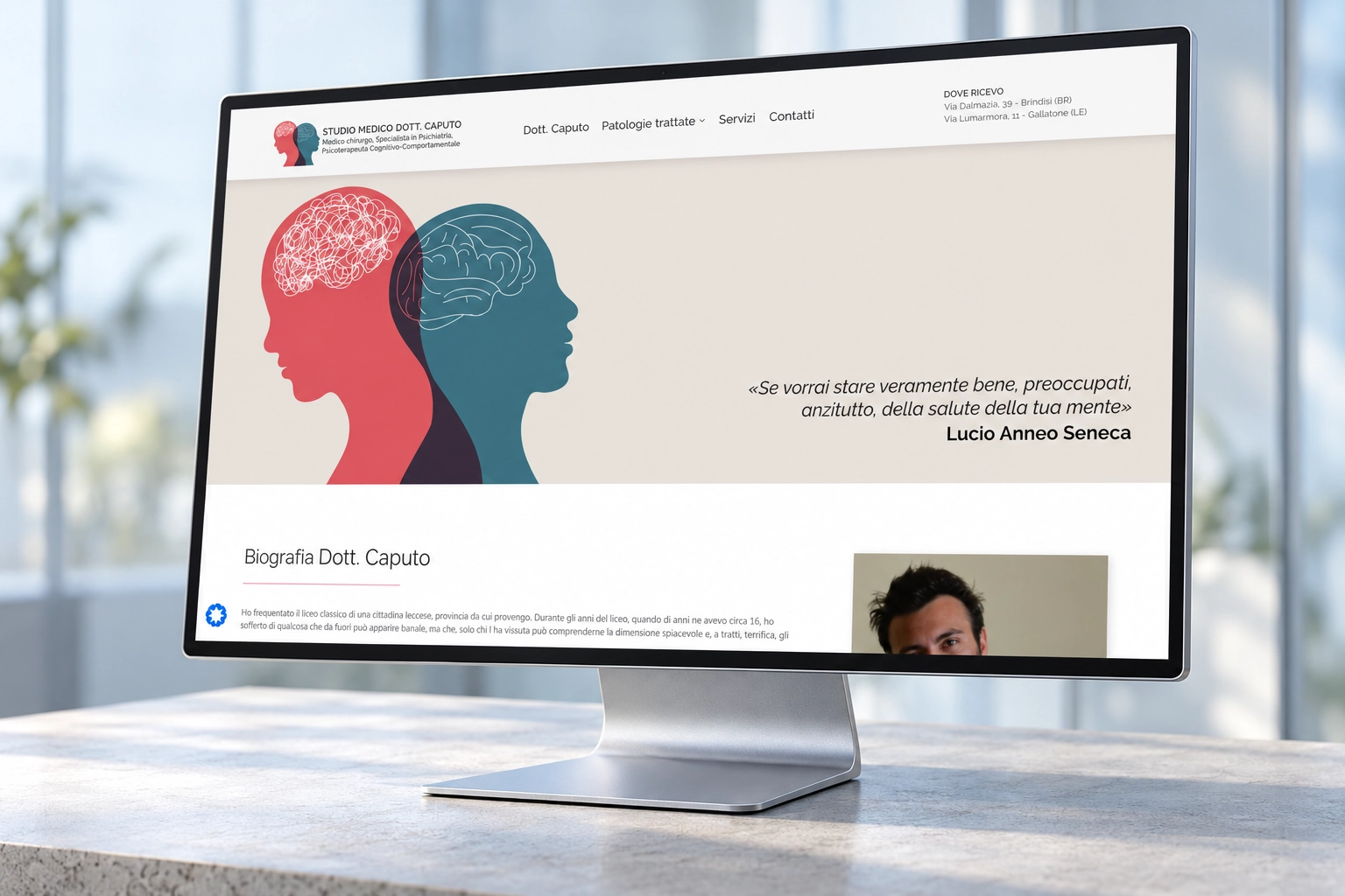Progetto web del portfolio Neweb, esempio 84