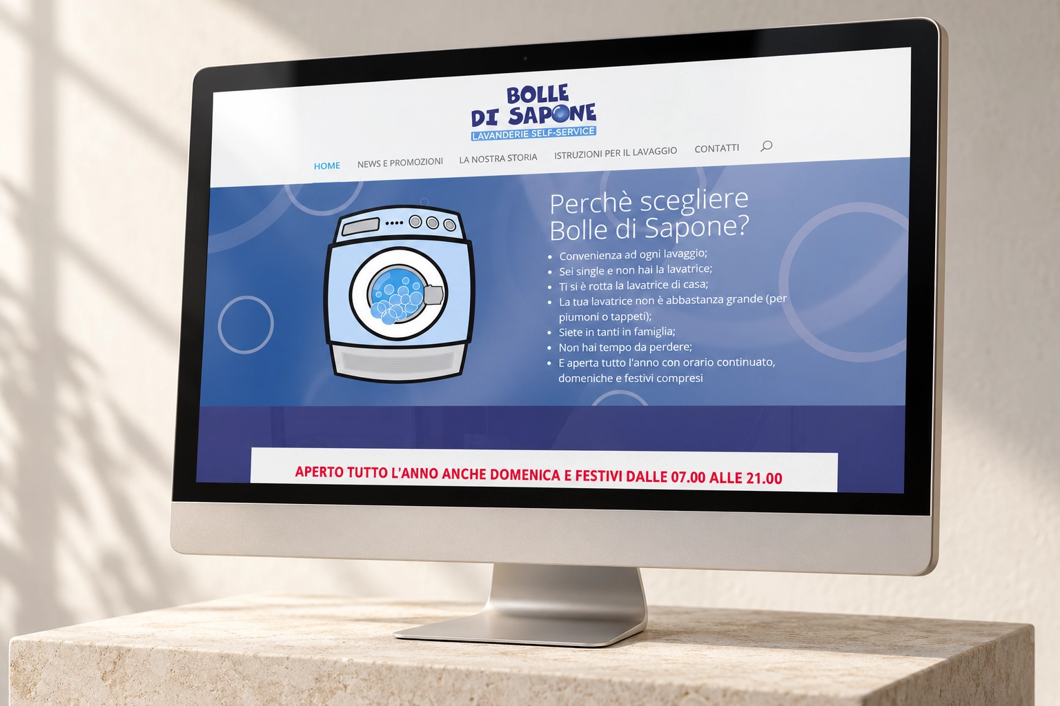 Progetto web del portfolio Neweb, esempio 89